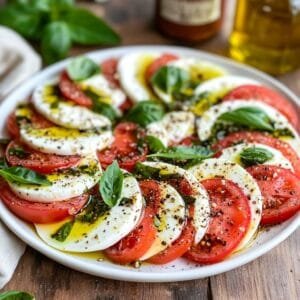 Caprese Salatası: İtalyan Sofralarının Taze ve Lezzetli Klasiği