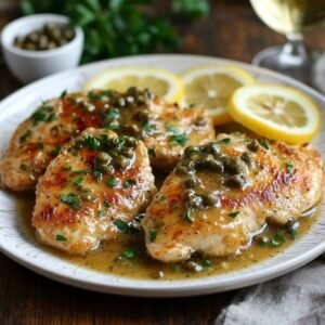 Piccata: Limonun Ferahlığıyla Dolu Klasik Bir Lezzet