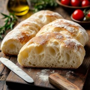 Ciabatta (Çapata) Ekmeği Tarifi: İtalyan Fırınlarından Sofralarınıza