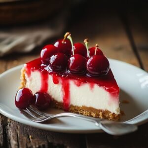 Vişne Severler İçin Mükemmel Bir Lezzet: Vişneli Cheesecake!