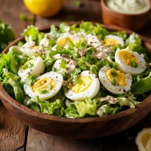 Yumurtalı Kıvırcık Salata Tarifi: Besleyici ve Pratik Lezzet