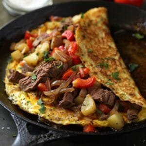 biftekli-omlet