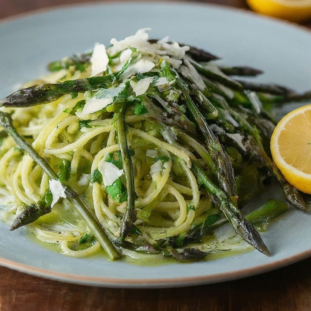 Yabani Kuşkonmazlı Spagetti - Sofranıza Özel Bir Lezzet