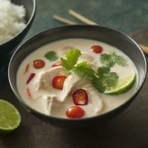 Tom Kha Gai - Thai Mutfağının Lezzetli Hindistan Cevizi Çorbası