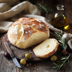 Pane Toscano Tarifi: Tuzsuz İtalyan Ekmek Nasıl Yapılır?