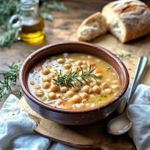 Zuppa di Ceci Tarifi ve Tarihi | Geleneksel İtalyan Nohut Çorbası