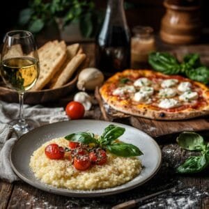 İtalyan Mutfağında Pilavlar, Polenta ve Pizza