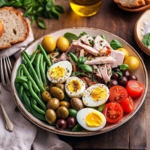 Salade Niçoise Tarifi ve Tarihi: Akdeniz'in Lezzetli Salatası