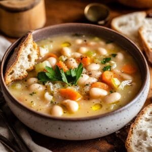 Soupe aux Haricots Blancs: Geleneksel Beyaz Fasulye Çorbası