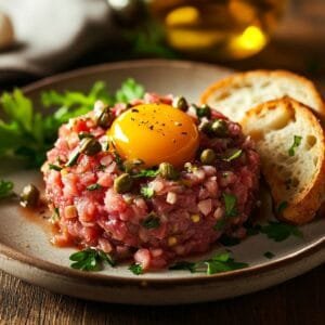 Steak Tartare: Klasik Fransız Çiğ Et Yemeği