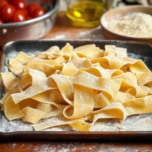 Pappardelle: Toskana'nın Geleneksel Makarna Lezzeti ve Tarifi