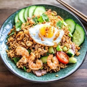 Nasi Goreng: Endonezya’nın Geleneksel Kızarmış Pirinç Yemeği